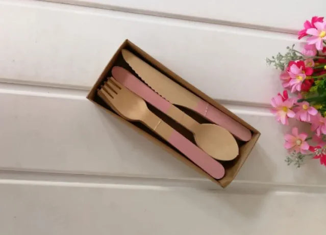 Llanos - Eco-Friendly Wooden Cutlery Set