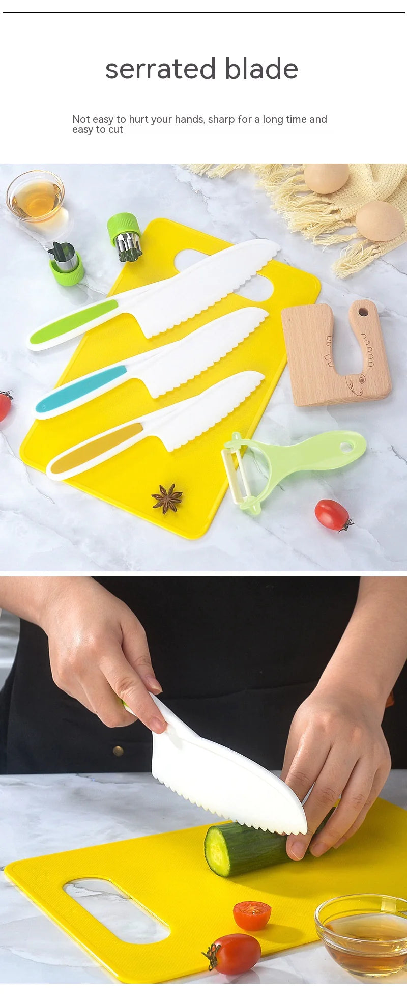 Llanos- Safe Slice Kids Knife Set