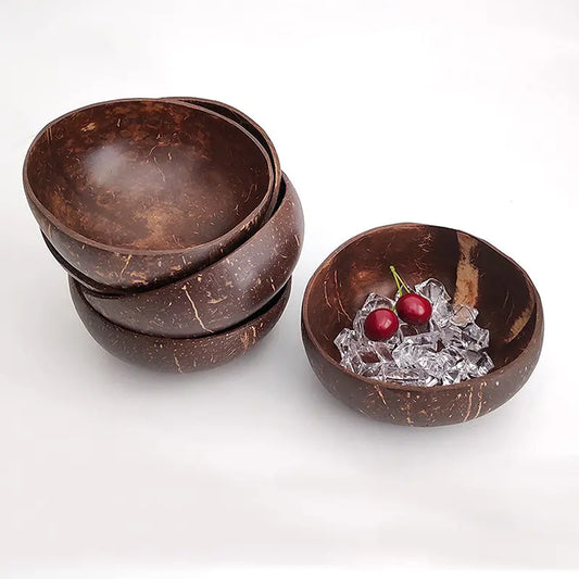 Llanos - Natural Coconut Bowl Spoon Tableware Set