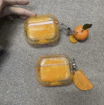 Llanos - Orange Quicksand Bluetooth Earphone Sleeves
