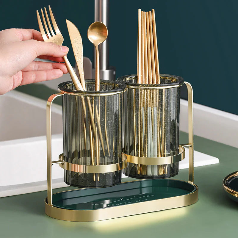 Llanos-European-Style Luxury Silverware Holder